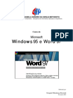 Apostila de Windows 95 e Word 97