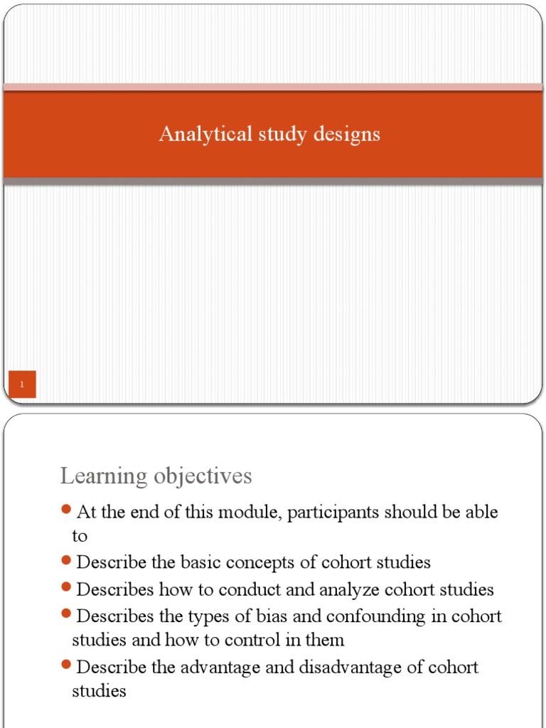 Cohort Study Design Pdf Cohort Study Epidemiology