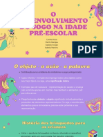 O Desenvolvimento Do Jogo Na Idade Pré-Escolar