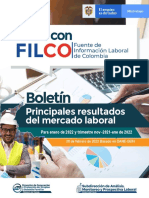 Boletín de Mercado Laboral Enero 2022-1