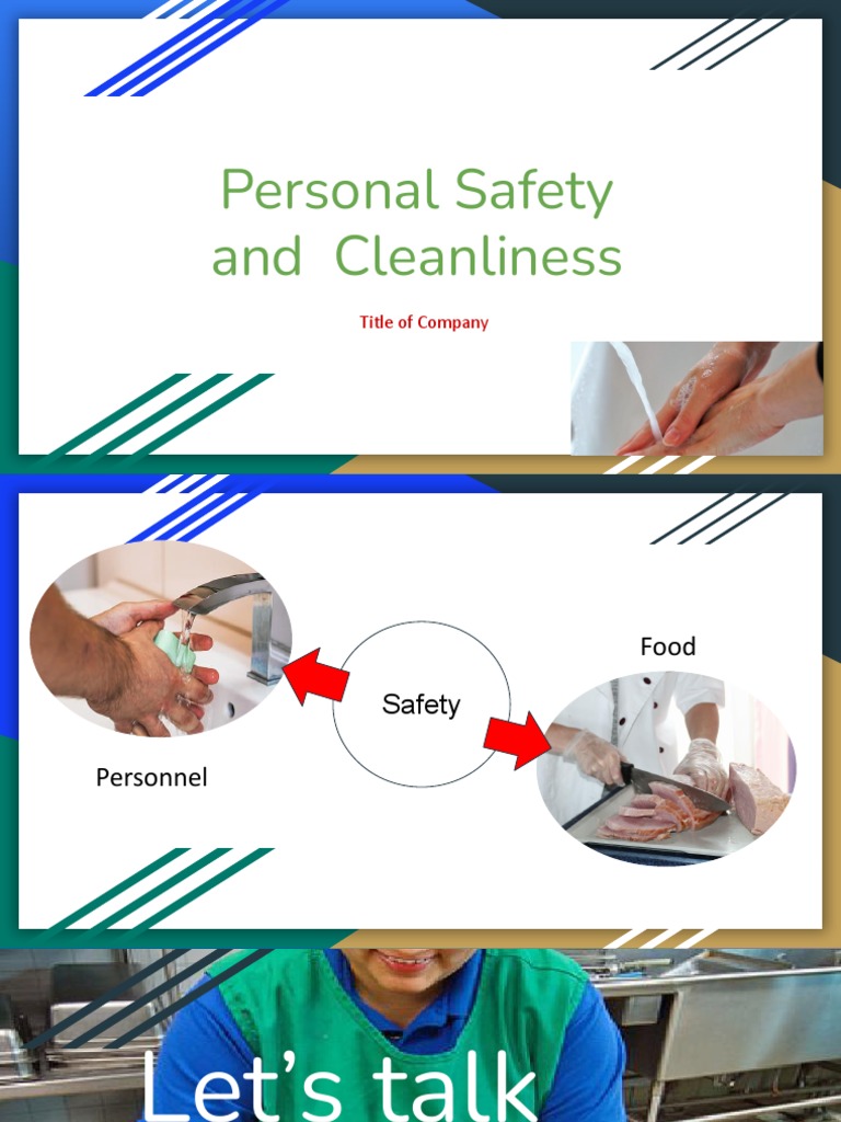 Template Personal Cleanliness and Hygiene Presentation | PDF