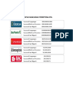 Cuentas Bancarias Ferreteria Epa