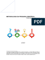 Metodologia da Pesquisa Científica