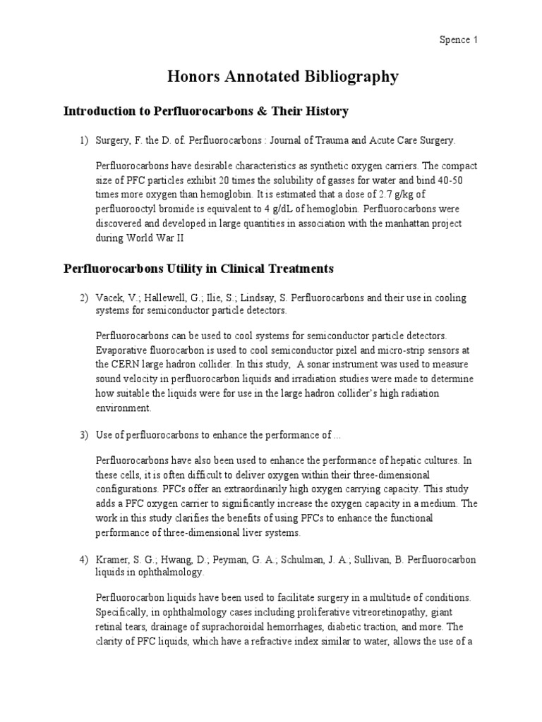 Junior Spring - Honors Annotated Bibliography | PDF | Nf κb | Inflammation