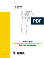 Guía de Inicio Rápido Del Lector digitalDS2278 (es-LA)