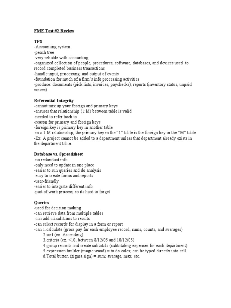FME Test 2 PDF Focus Group Survey Methodology