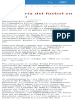 La Historia Del Futbol en Rep Dom - 1129 Palabras Monografías Plus