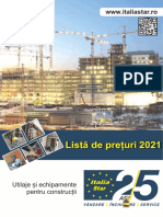 Lista de Preturi Italia Star 2021 Ro 431