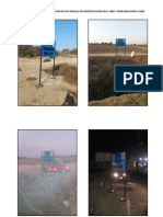 Panel Fotografico - Cartel de Identificación en Dren D-1000