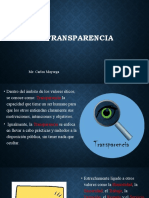 La Transparencia.