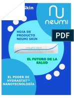 Hoja Informativa de Producto Neumi Skin