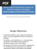 Highrise Upfeed Supply System