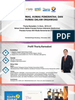 Thoriq Ramadani - Pengantar Humas - Poloteknik Negeri Bandung 03112022