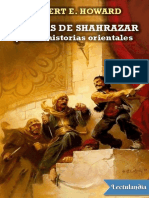 Robert E Howard - Espadas de Shahrazar y Otras Historias Orientales - Robert E Howard