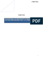 Fabytex 2022-2023 PLAN-INTEGRAL-DE-PREVENCION-DE-RIESGOS-LABORALES - V5