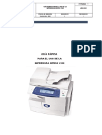 Guia Rapida Impresora Xerox 4150-1