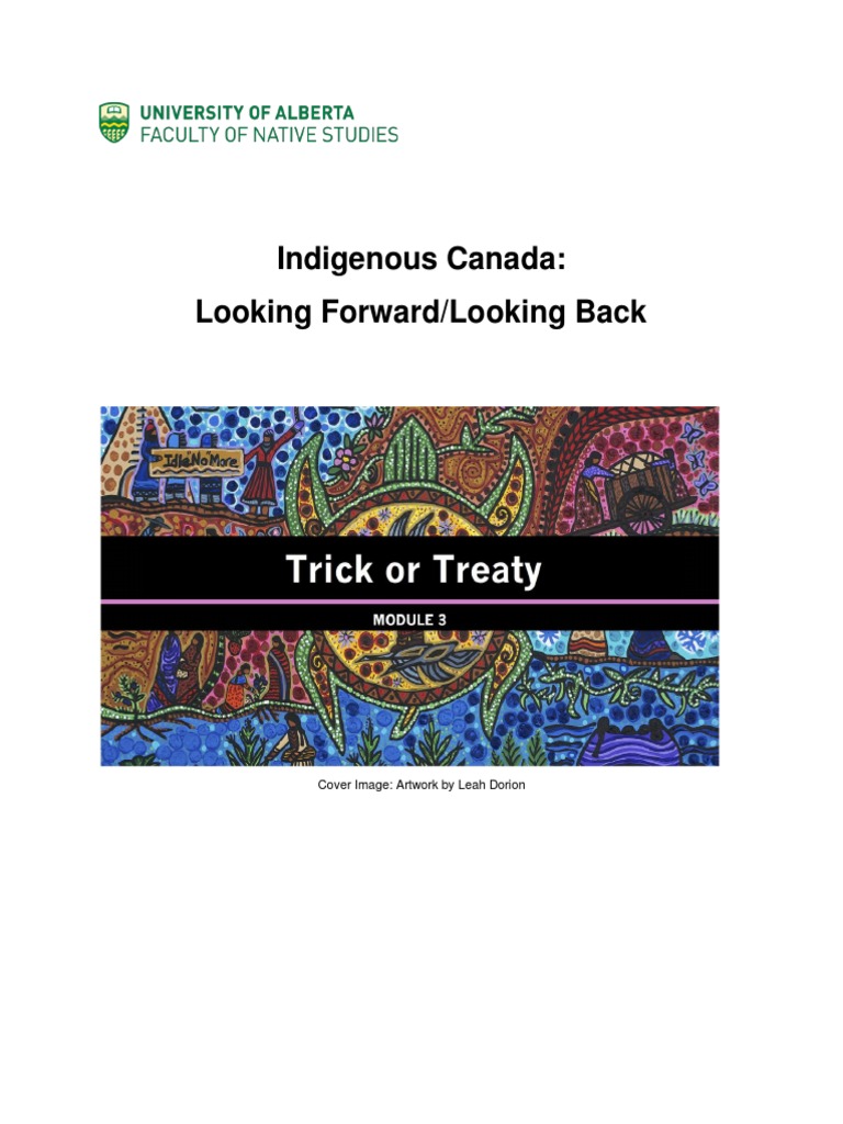 Trick or Treaty PDF Métis British Empire