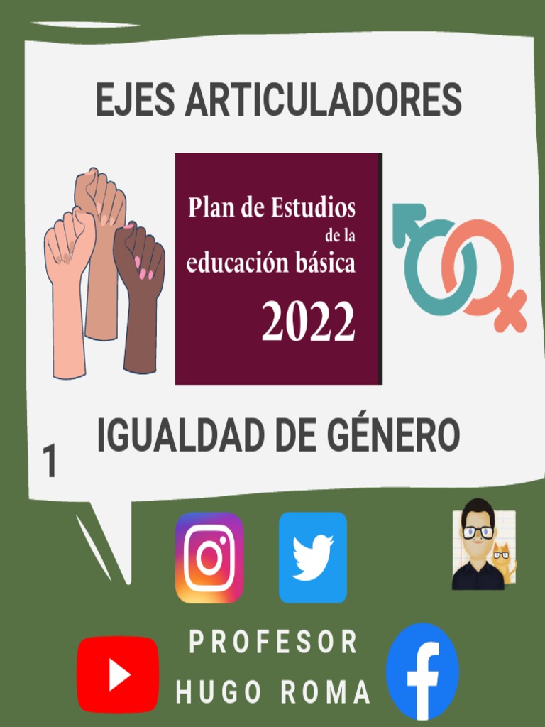 Ejes Articuladores: Igualdad de Género | PDF | Ciencias sociales