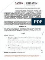 Convocatoria educativa firmas estados