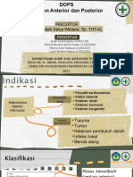 Epistaksis: Teknik Pemasangan Tampon Anterior dan Posterior