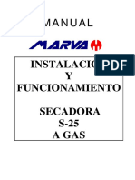 27. MARVA-MANUAL-SECADORA-instalacionyfuncionamientoS25-gas-nuevaversion