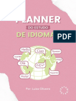 Planner de Idiomas Da Lou