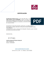 Certificación Juan Ulloa