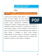 RCC e IURD: A midiatização da intolerância religiosa