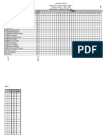 Absensi Daftar Nilai Pai 2022
