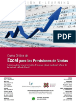 Excel Previsiones Ventas