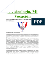 La Psicología en República Dominicana Trabajo Final