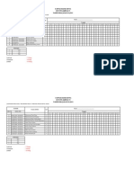 Jadwal Daftar Hadir PTM 2021 - 2022