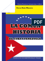 La Común Historia Cuba Venezuela
