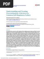 Understanding and Treating Procrastination - A Review of A Common Self-Regulatory Failure