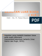 Kejadian Luar Biasa (KLB)