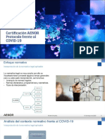 Protocolos de Prevención - COVID19 - PERÚ - AENOR