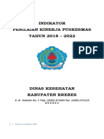 Dokumen Indikator PKP Tahun 2018 - 2022