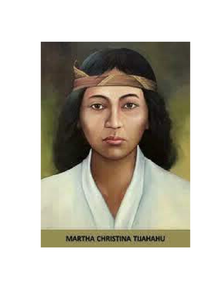 Pahlawan Wanita: Martha Christina Tiahahu | PDF | Sejarah