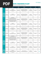 Ryan Hall Training Plan