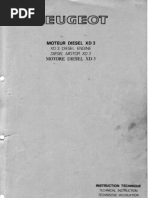 Peugeot Xud9 Engine Workshop Manual | PDF | Internal Combustion Engine ...