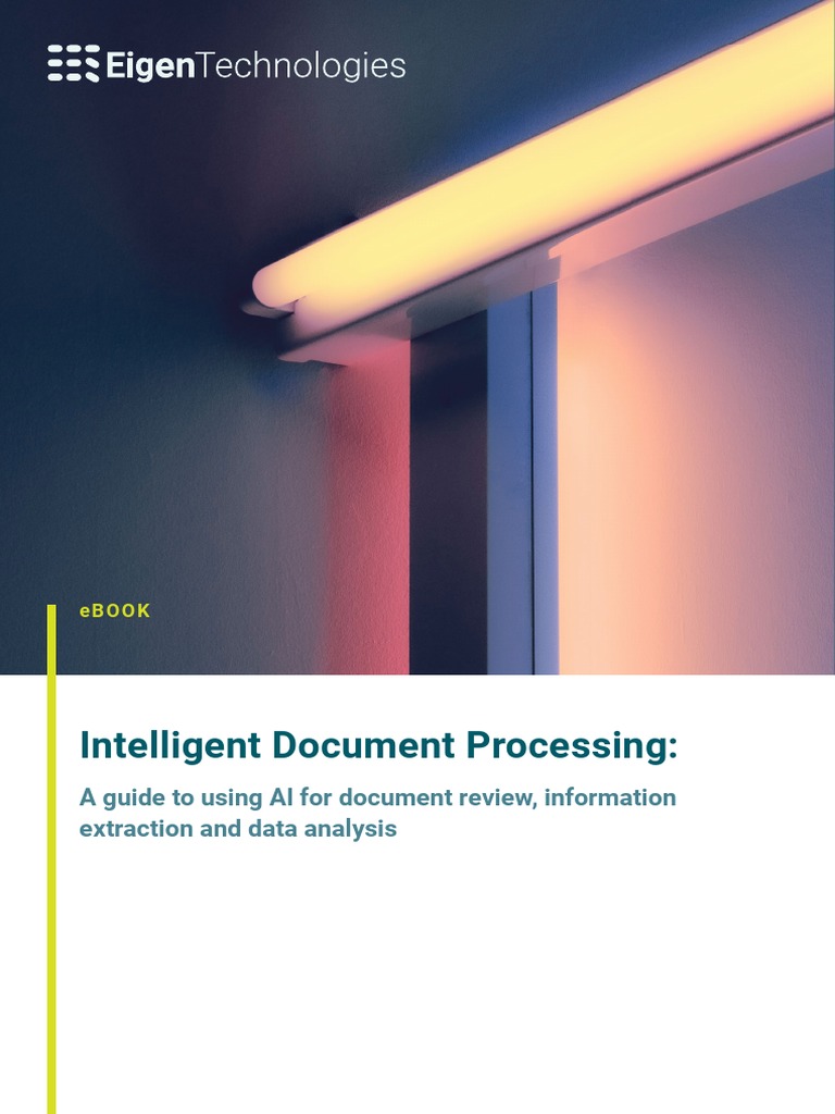 Ebook A Users Guide To Intelligent Document Processing | PDF ...