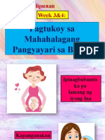 AP Week 34 Pagtukoy Sa Mahalagang Pangyayari Sa Buhay