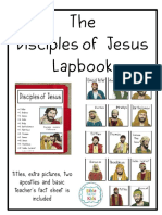 Disciples of Jesus Lapbook Updated #Biblefun