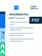 Amazon PPC Academy 5E Summary Slides - Recurring Optimization Process