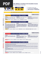 VINit 2022 Syllabus