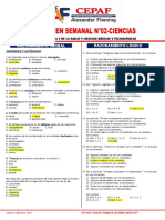 Examen Semanal 02 - Ciencias - Ciclo Semestral-Por Imprimir