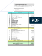 Presupuesto Analitico