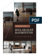 Project Documentation Badminton Tournament
