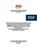 Panduan Pentauliahan Sistem Latihan Dual Nasional Secara Modular 2019