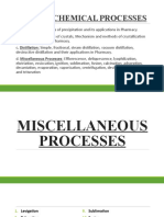 6 (D) Miscellaneous Processes